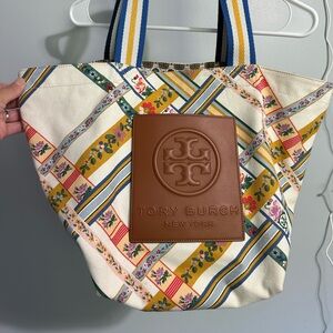 Tory Burch spring/summer canvas tote